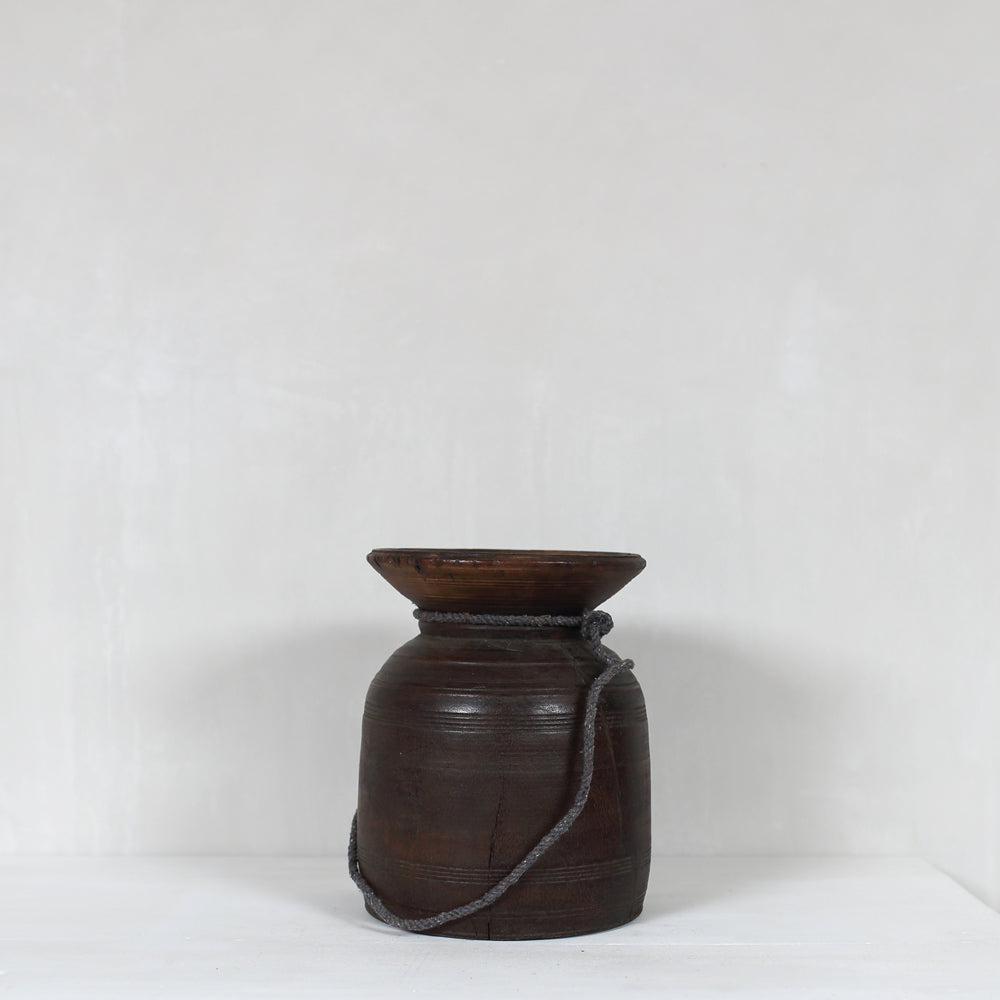 Vintage Teak Urn - No. Twenty Five