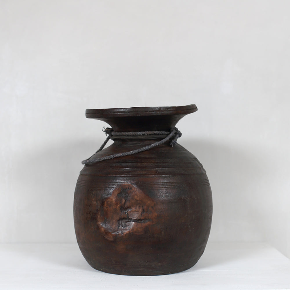 Vintage Teak Urn - No. Twenty Nine