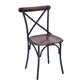 The Gleeson Recycled Metal and Teak Chair