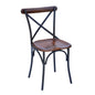The Gleeson Recycled Metal and Teak Chair