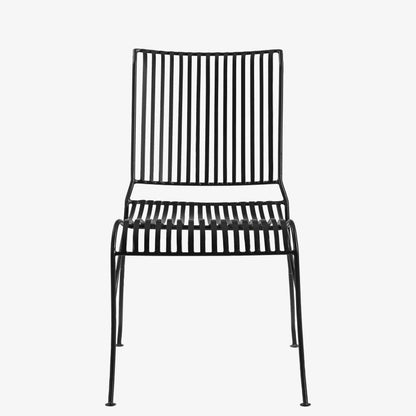 The Tyra Recycled Metal Chair in Black