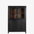 The Byrne Antique Display Dresser in Wilde Black
