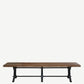 The Duggan Antique Teak and Iron Bench