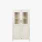 The Lyon Antique Display Dresser in Linen White