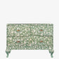 The Ethereal Hand Painted Antique Chest of Drawers with Marble