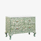 The Ethereal Hand Painted Antique Chest of Drawers with Marble