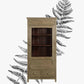 The Brona Antique Display Dresser in Estuary Grey