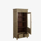 The Brona Antique Display Dresser in Estuary Grey