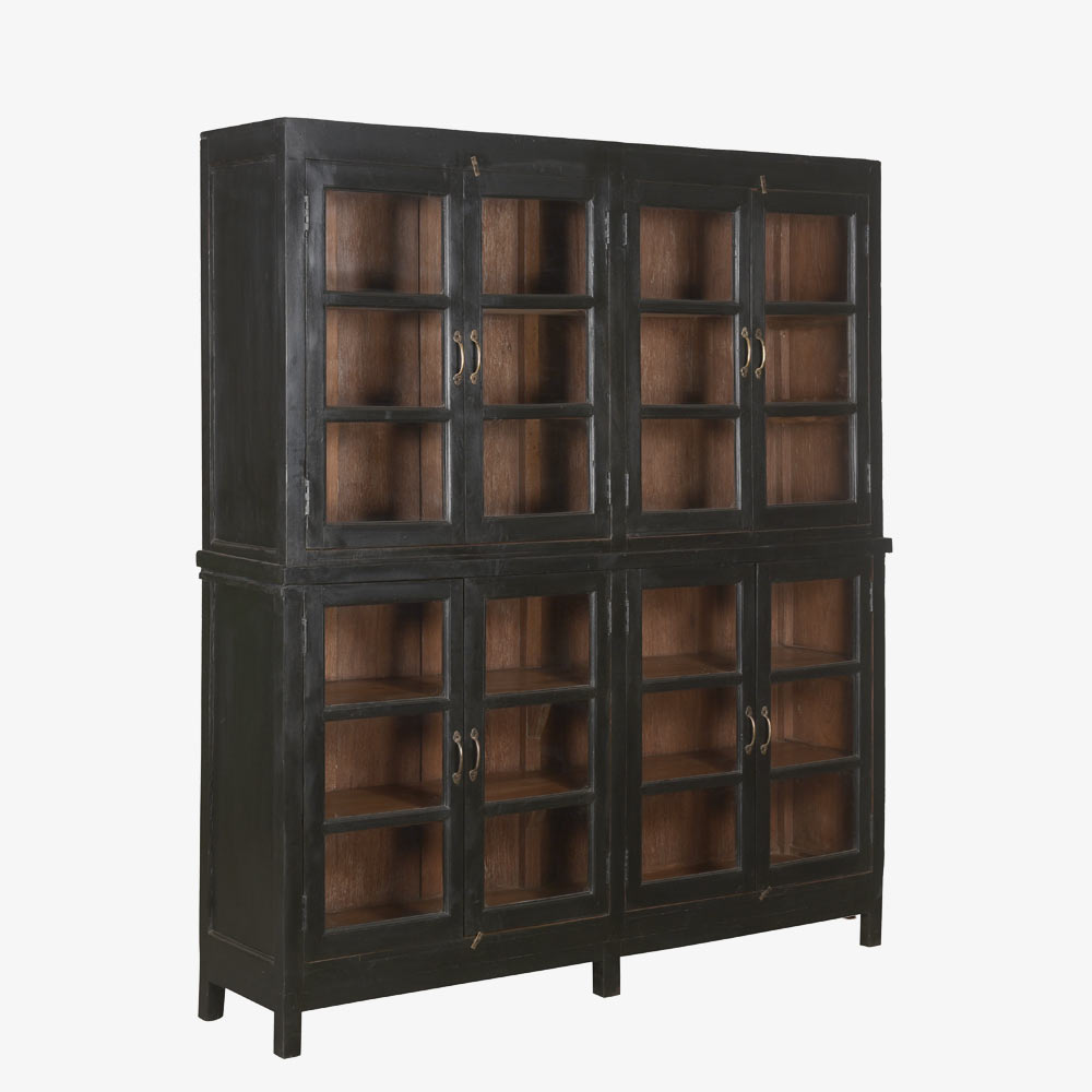 The Daley Antique Display Dresser in Wilde Black