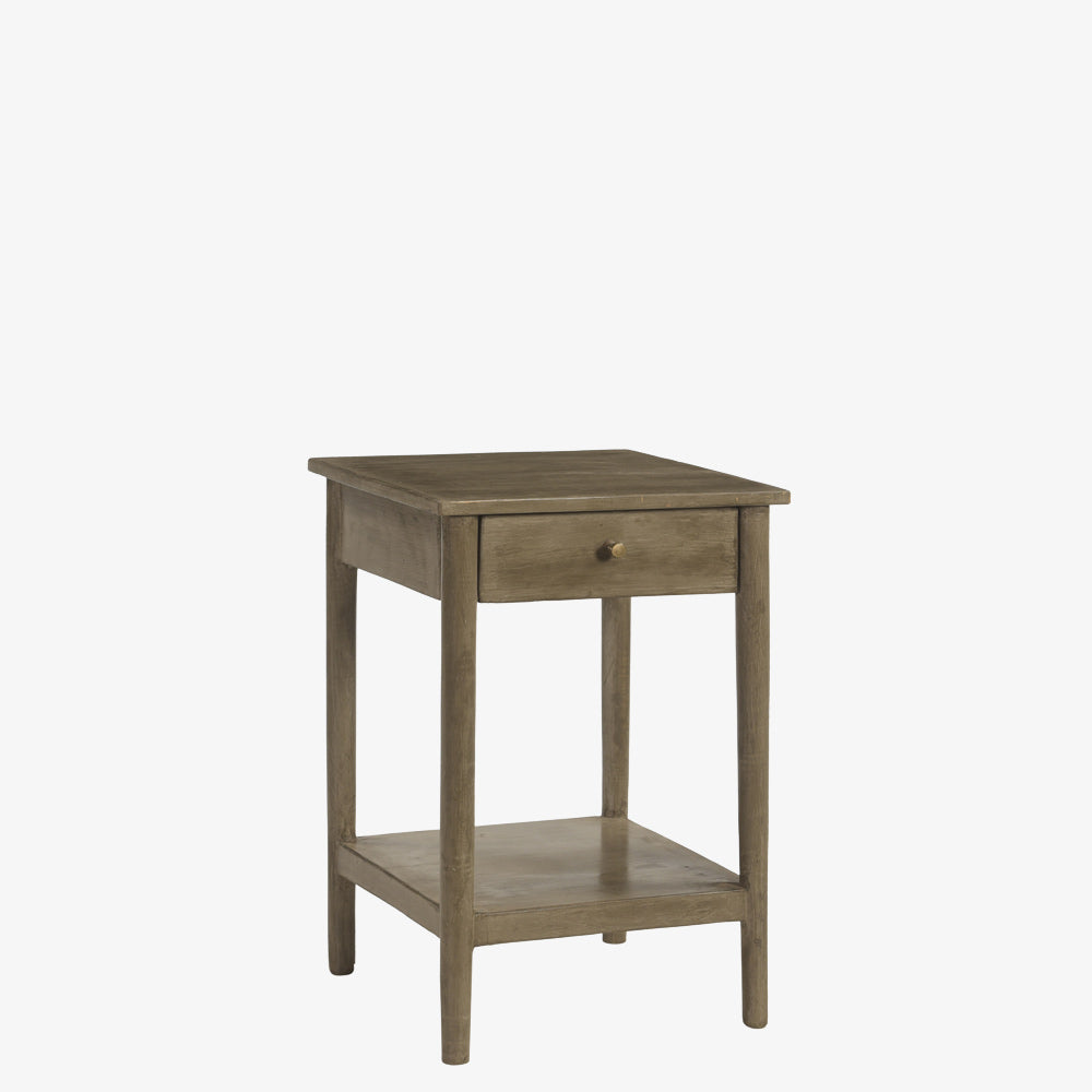 The Keery Side Table in Estuary Grey