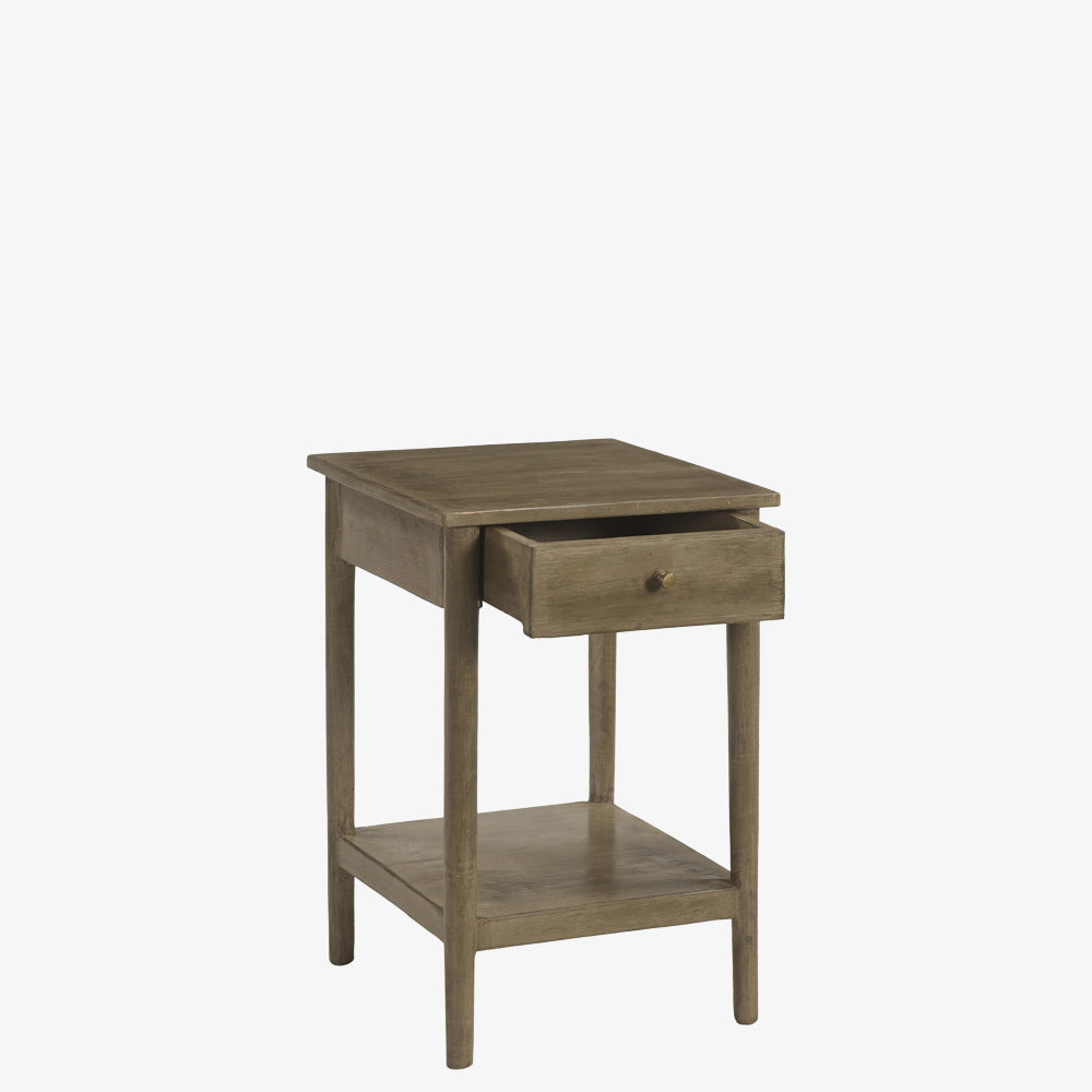 The Keery Side Table in Estuary Grey