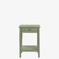 The Keery Side Table in Lichen Green