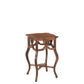 The Clover Antique Side Table in Natural Teak