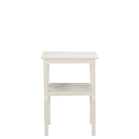 The Laurel Table in Linen White