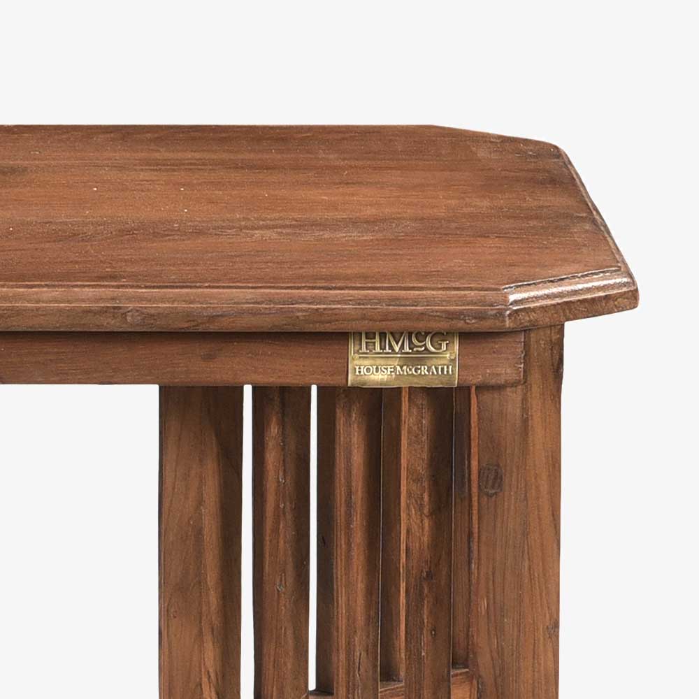 The Enda Antique Fretwork Side Table