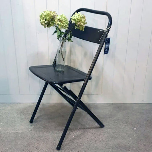 Vintage Metal Folding Chairs