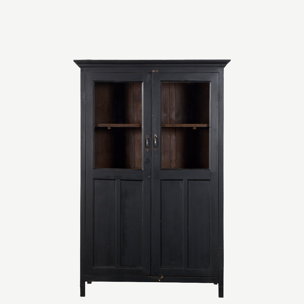 The Monasta Antique Display Dresser in Wilde Black