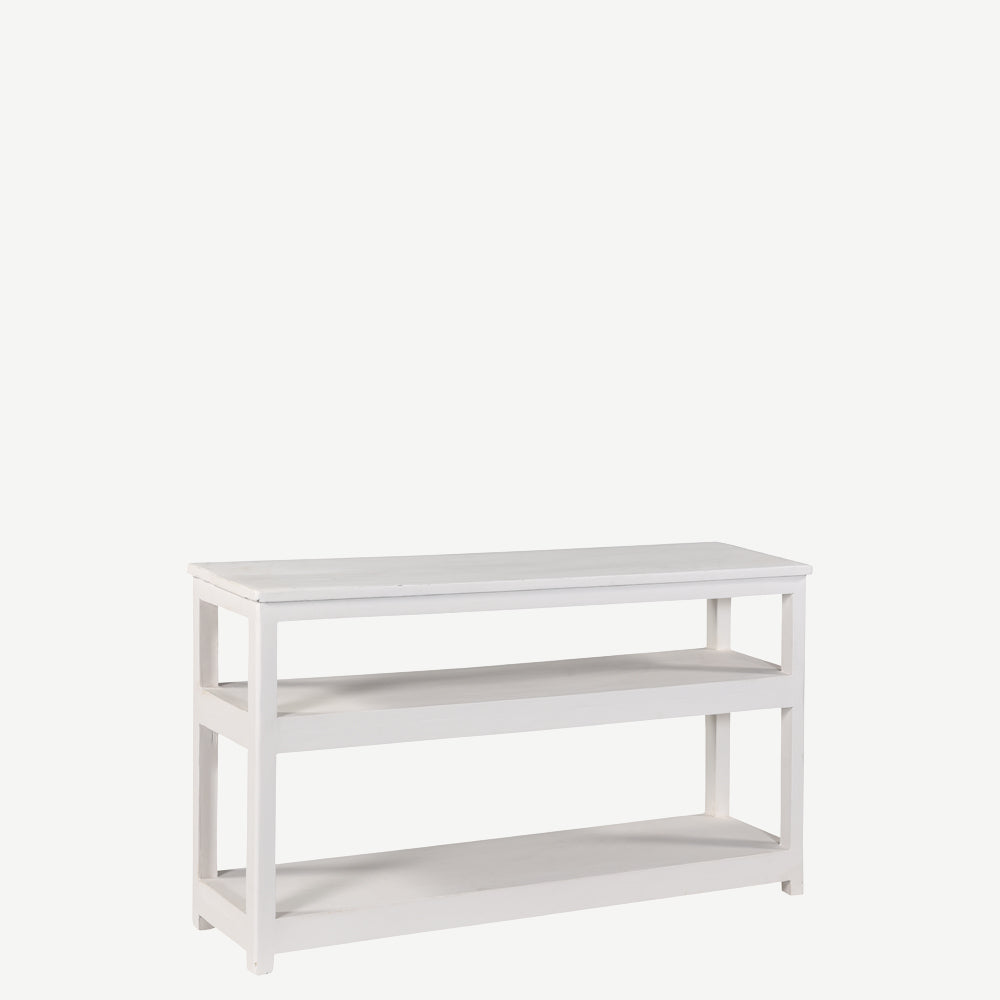 The Cloon Open Shelving in Linen White