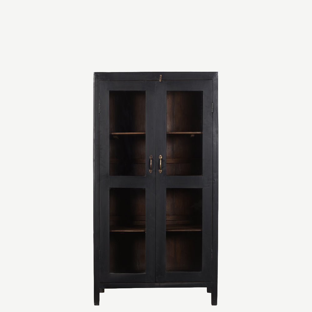 The Ross Antique Mini Display Dresser in Wilde Black